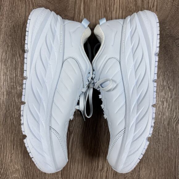 HOKA One Bondi SR Work Shoes Blue Women’s Size 7 Slip Resistant Sneakers Running - Picture 7 of 15